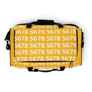 5678 Yellow Duffel bag