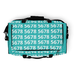 5678 Turquoise Duffel bag