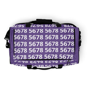 5678 Purple Duffel bag