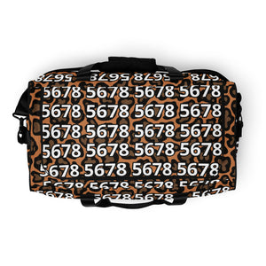 5678 Leopard Duffel bag