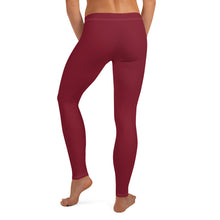 Load image into Gallery viewer, Burgundy Dancer Leggings