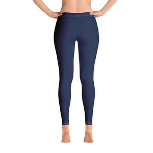 Navy Dancer Leggings