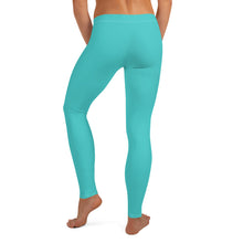 Load image into Gallery viewer, Dancer Turquoise Leggings