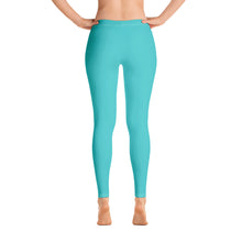 Load image into Gallery viewer, Dancer Turquoise Leggings