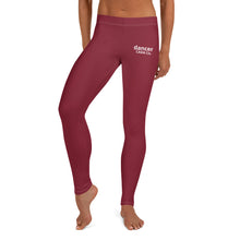 Load image into Gallery viewer, Burgundy Dancer Leggings