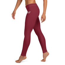 Load image into Gallery viewer, Burgundy Dancer Leggings