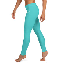 Load image into Gallery viewer, Dancer Turquoise Leggings