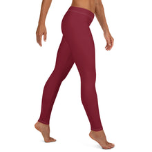 Load image into Gallery viewer, Burgundy Dancer Leggings