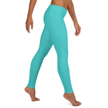 Load image into Gallery viewer, Dancer Turquoise Leggings