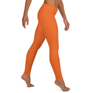 Orange Dancer Leggings