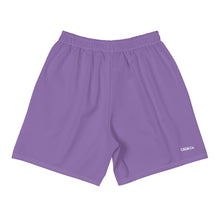 Load image into Gallery viewer, Purple Men&#39;s Athletic Long Shorts