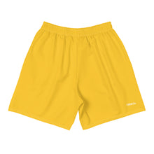 Load image into Gallery viewer, Yellow Men&#39;s Athletic Long Shorts