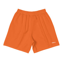 Load image into Gallery viewer, Orange Men&#39;s Athletic Long Shorts
