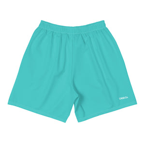 5678 Turquoise Athletic Long Shorts