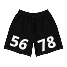 Load image into Gallery viewer, Men&#39;s Black Athletic Long Shorts