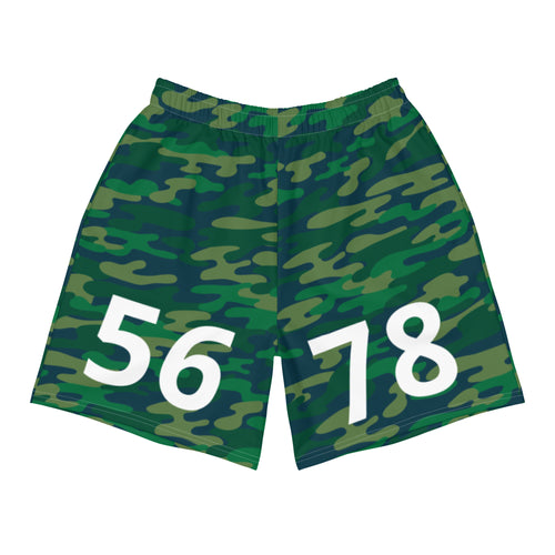 5678 Camo Athletic Long Shorts
