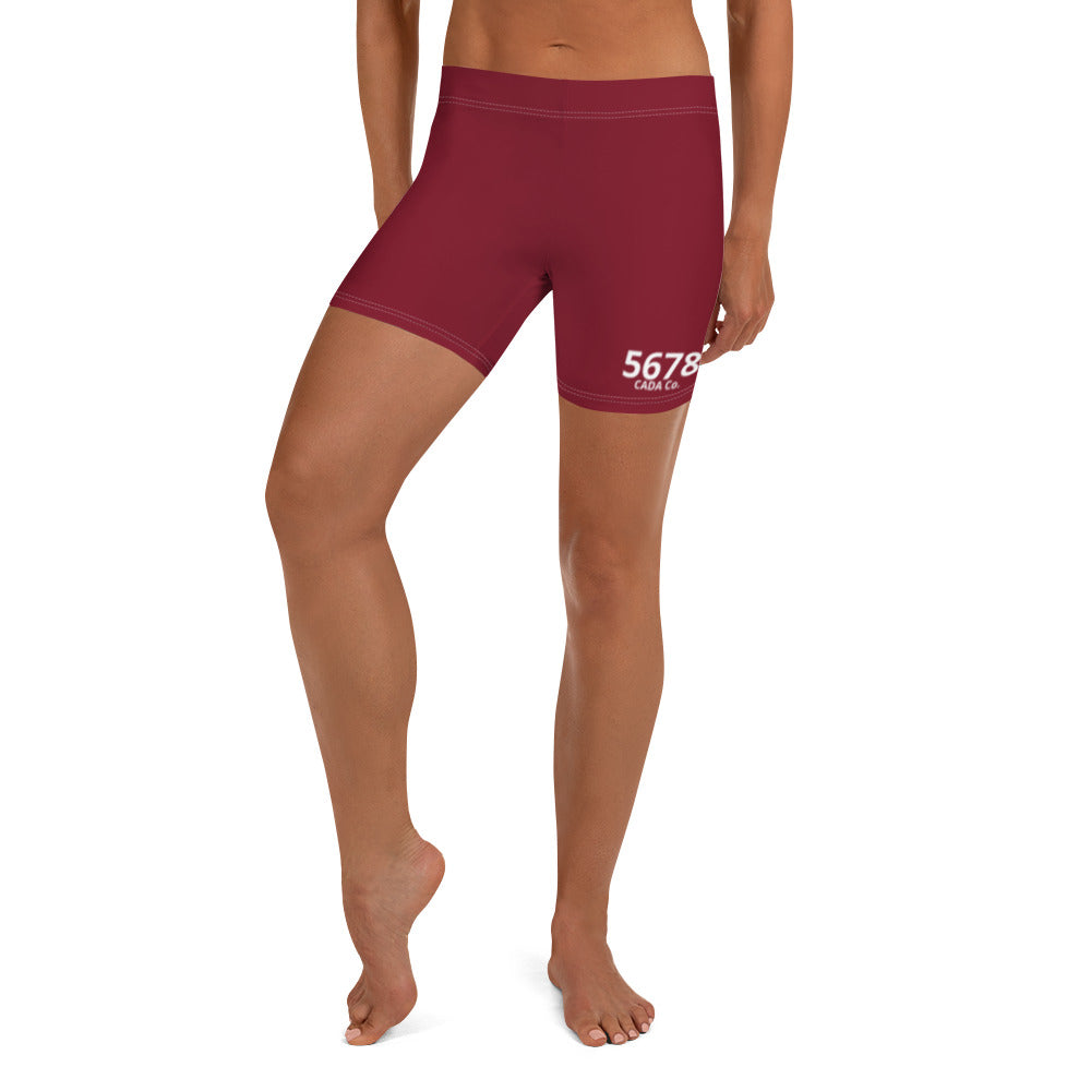 5678 Burgundy Shorts