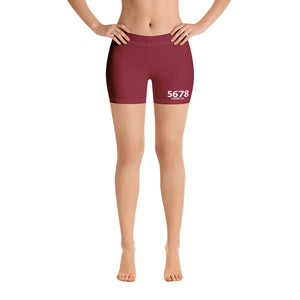 5678 Burgundy Shorts