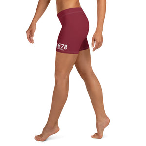 5678 Burgundy Shorts