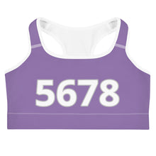 Load image into Gallery viewer, 5678 Purple Sports Bra