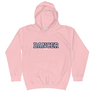 Varsity Navy Dancer Kids Hoodie