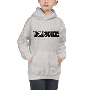 Varsity Black Dancer Kids Hoodie