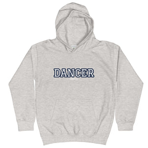 Varsity Navy Dancer Kids Hoodie