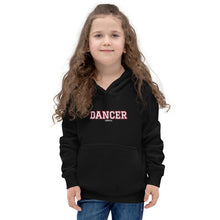 Load image into Gallery viewer, Varsity Burgundy Dancer Kids Hoodie