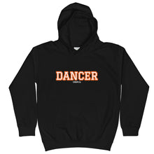 Load image into Gallery viewer, Varsity Orange Dancer Kids Hoodie