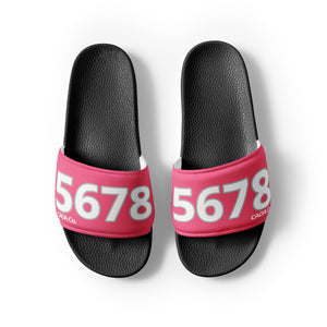 Men’s Pink Slides