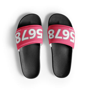 Men’s Pink Slides