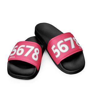 Men’s Pink Slides