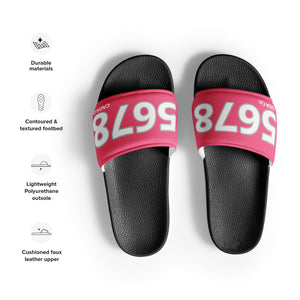 Men’s Pink Slides