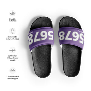 Men’s Purple Slides