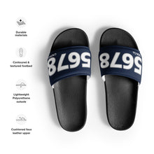 Load image into Gallery viewer, Men’s Navy Slides