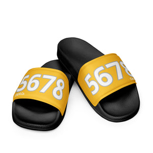 Men’s Yellow Slides