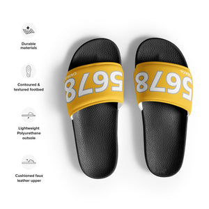 Men’s Yellow Slides