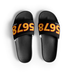 Men’s Red/Gold Slides