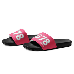 Men’s Pink Slides