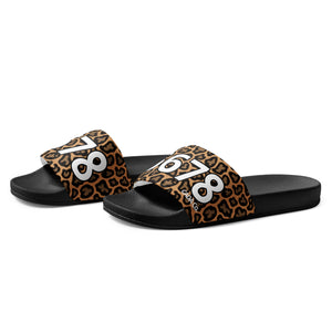 Men’s Leopard Slides