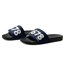 Load image into Gallery viewer, Men’s Navy Slides