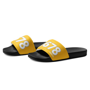 Men’s Yellow Slides