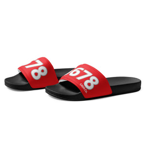 Men’s Red Slides