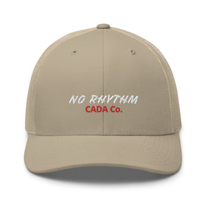 No Rhythm Trucker Cap