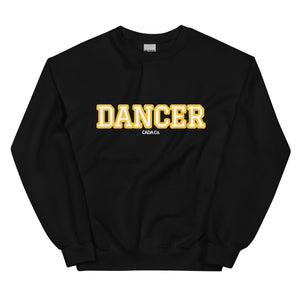 Varsity Yellow Dancer Unisex Sweatshirt