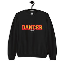 Load image into Gallery viewer, Varsity Red/Gold Dancer Unisex Sweatshirt