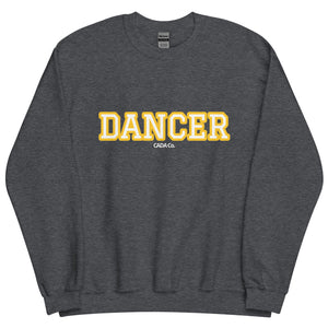 Varsity Yellow Dancer Unisex Sweatshirt