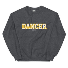 Load image into Gallery viewer, Varsity Yellow Dancer Unisex Sweatshirt