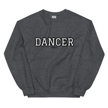 Load image into Gallery viewer, Varsity Black Dancer Unisex Sweatshirt