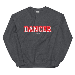 Varsity Red Dancer Unisex Sweatshirt